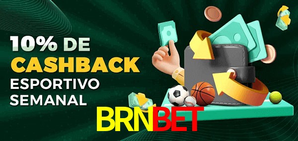 10% de bônus de cashback na BRNBET